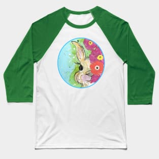 Peeking Bunny Baseball T-Shirt